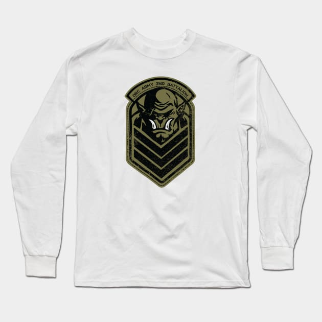 Orc Army Long Sleeve T-Shirt by WinterArtwork